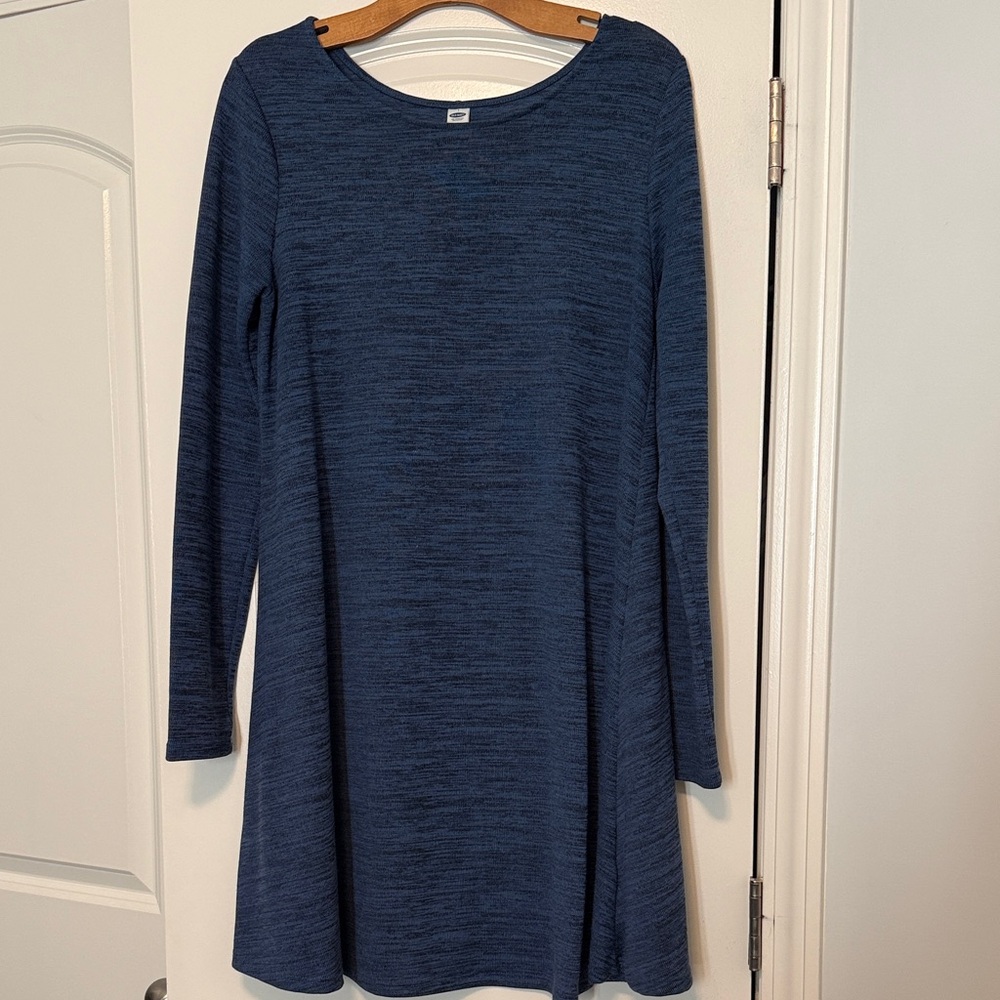 Old Navy Heathered Gray Knit Top